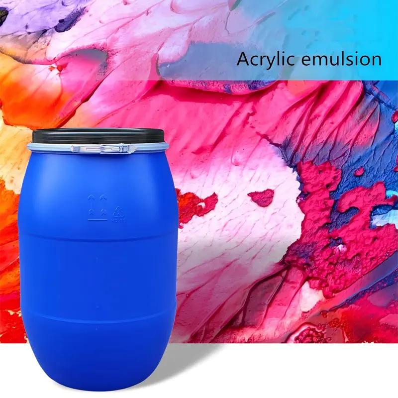 Émulsion en résine acrylique pour les peintures industrielles
